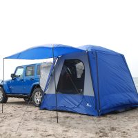 Conquer the open road with the Sportz SUV Tent - the ultimate companion for those who car camping but don’t want to sacrifice space and comfort. No need to unpack, keep your gear in the vehicle and attach the universal vehicle sleeve to the open hatch of your CUV, SUV, or minivan. Stretch out and enjoy every moment in the spacious 9’ x 9’ tent - your gateway to adventure, exploration, and precious memories.