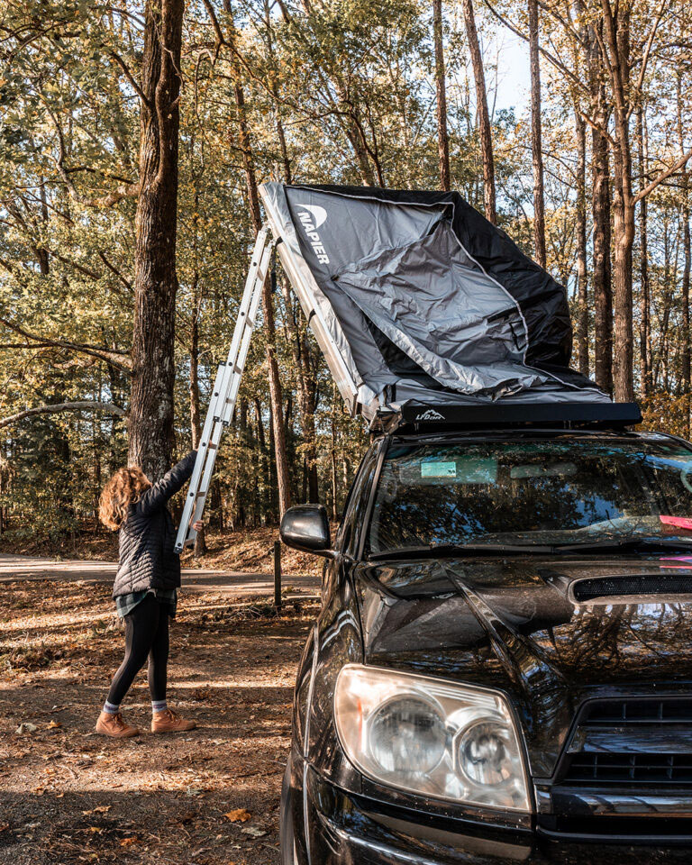 Rooftop tent setup, suv rooftop tent, roof tent, roof tent for trucks