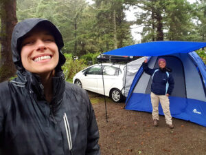 Rain Camping